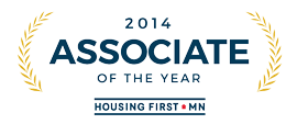 2014 Associate of the Year Housing First MN award