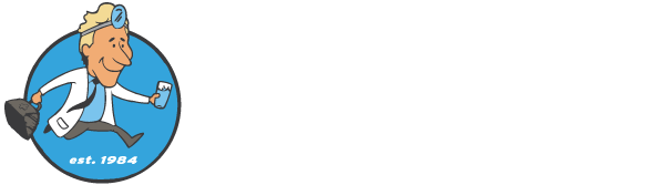 Water Doctors logo reversed